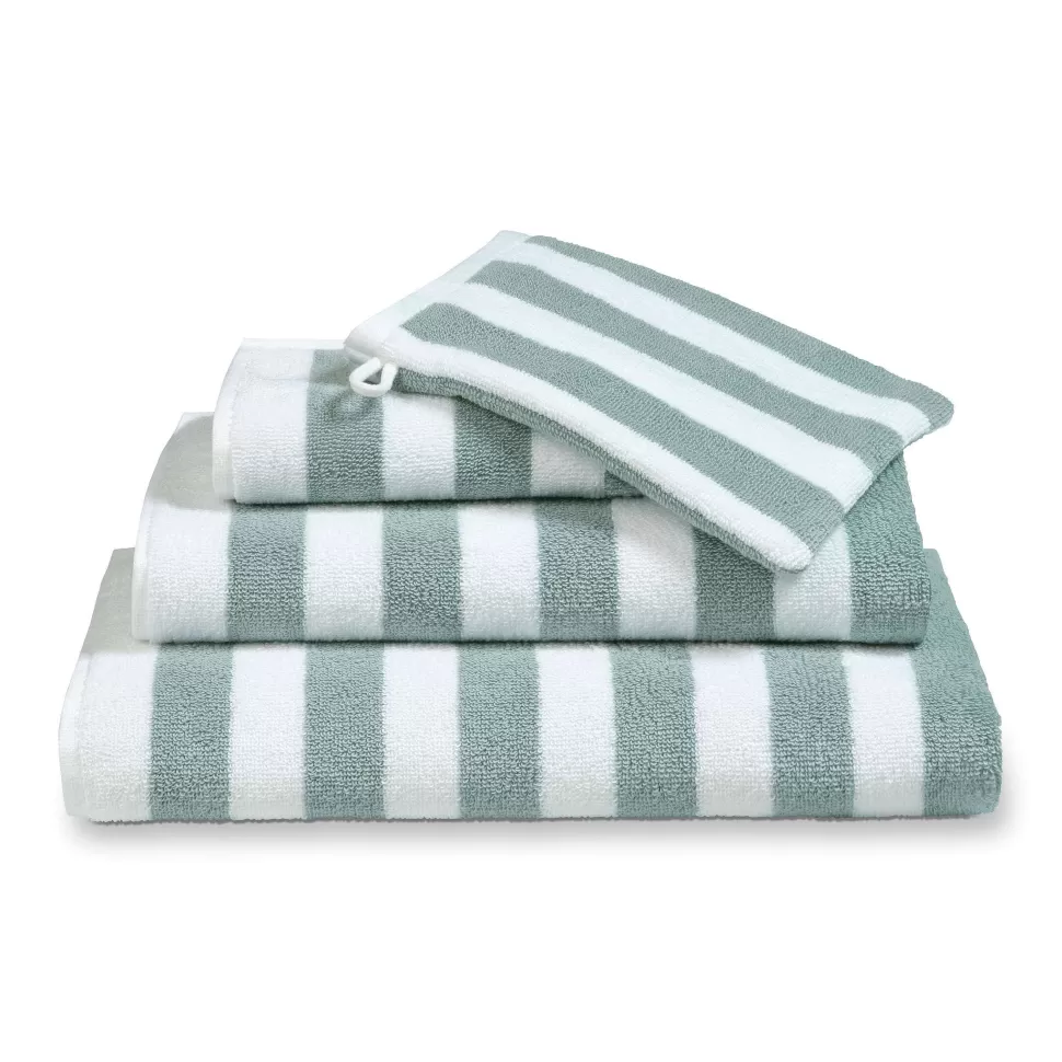 Outlet Handdoek Verona Stripes (Set Van 2) (110X60 Cm) Badtextiel