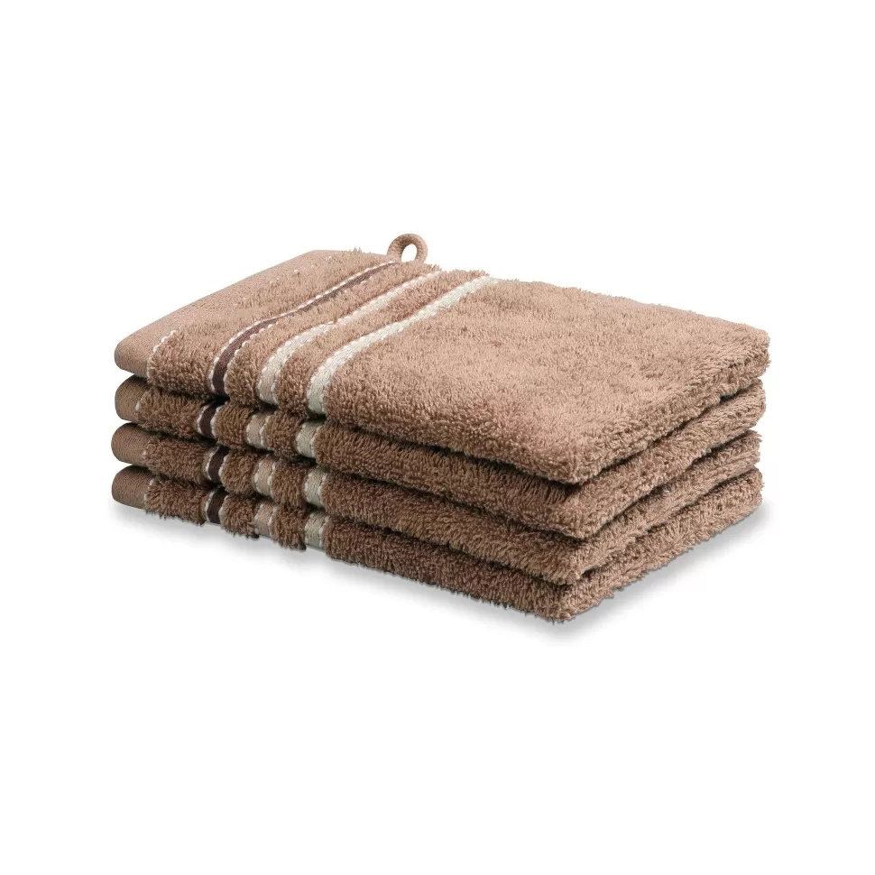 Clearance Washand Prestige Lines (Set Van 4) (16X22 Cm) Badtextiel