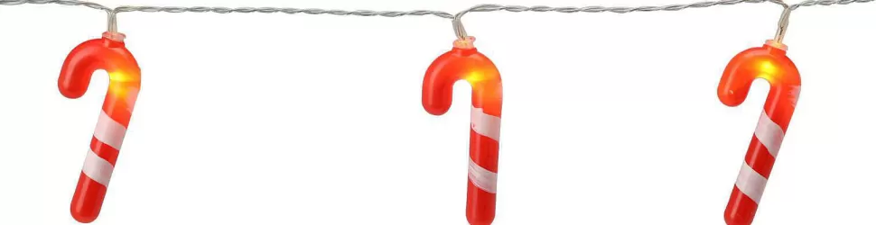 Best Sale Led Slinger Zuurstok (10 Led) Kerstverlichting