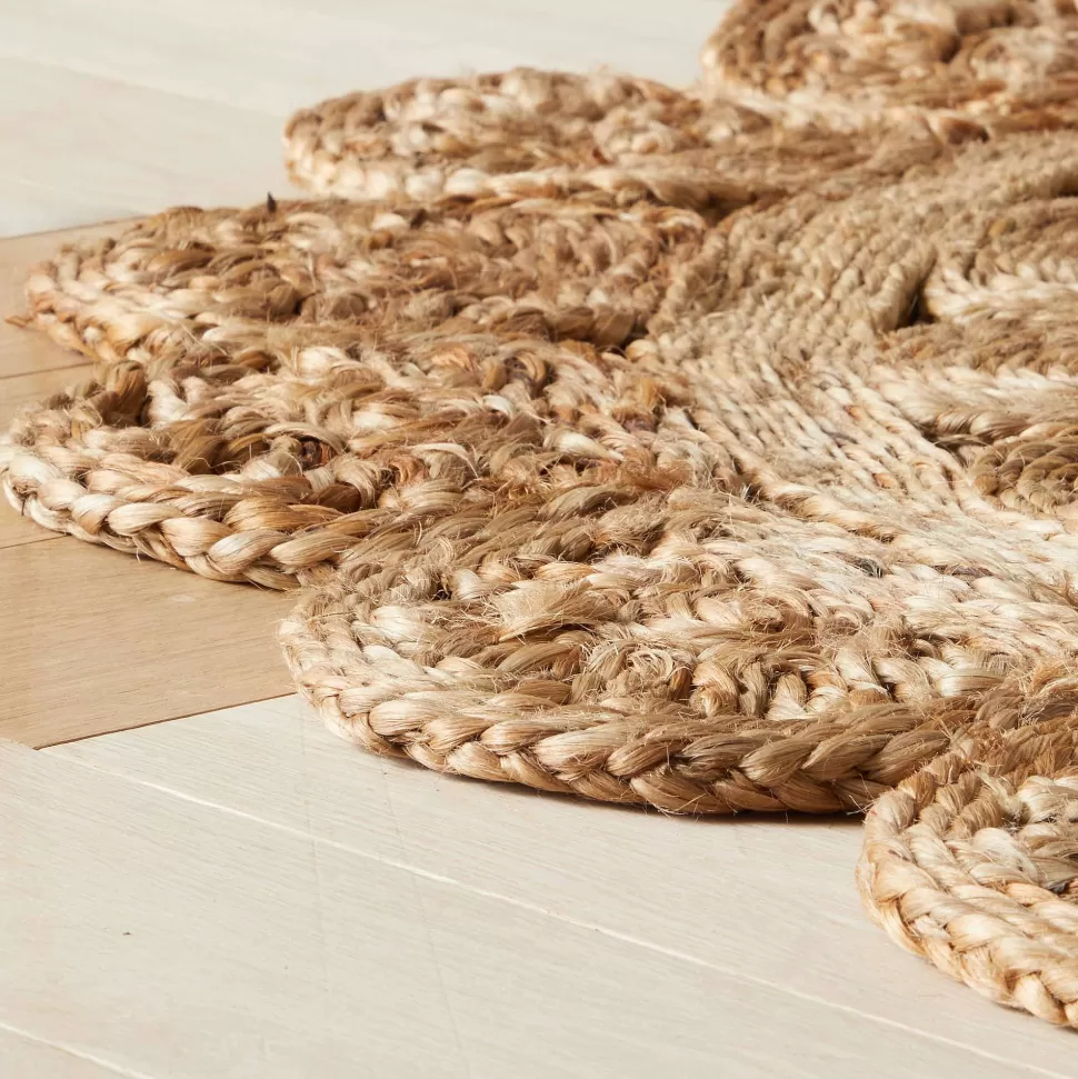 Outlet Jute Vloerkleed (O120 Cm) Vloerkleden