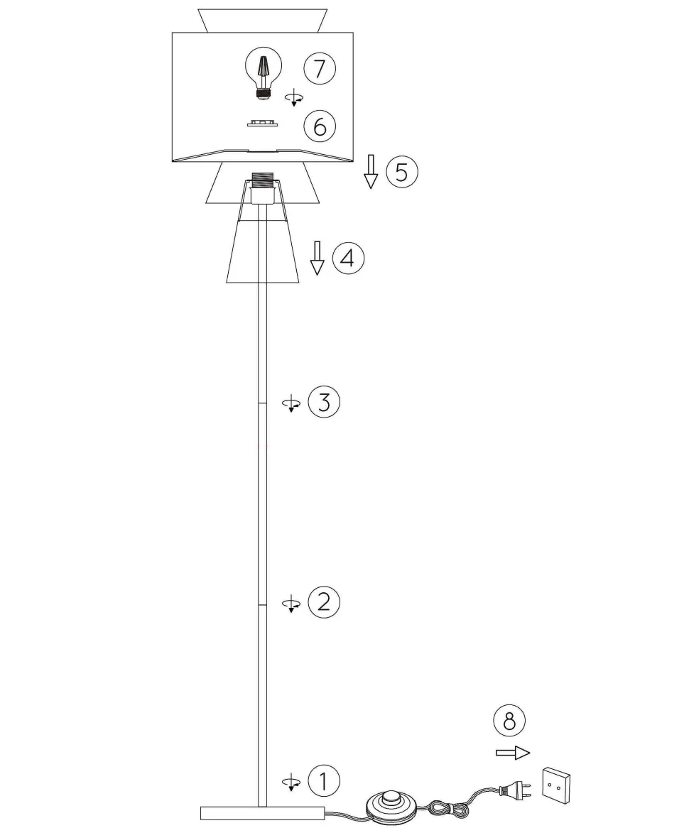 Cheap Vloerlamp Harvest Vloerlampen