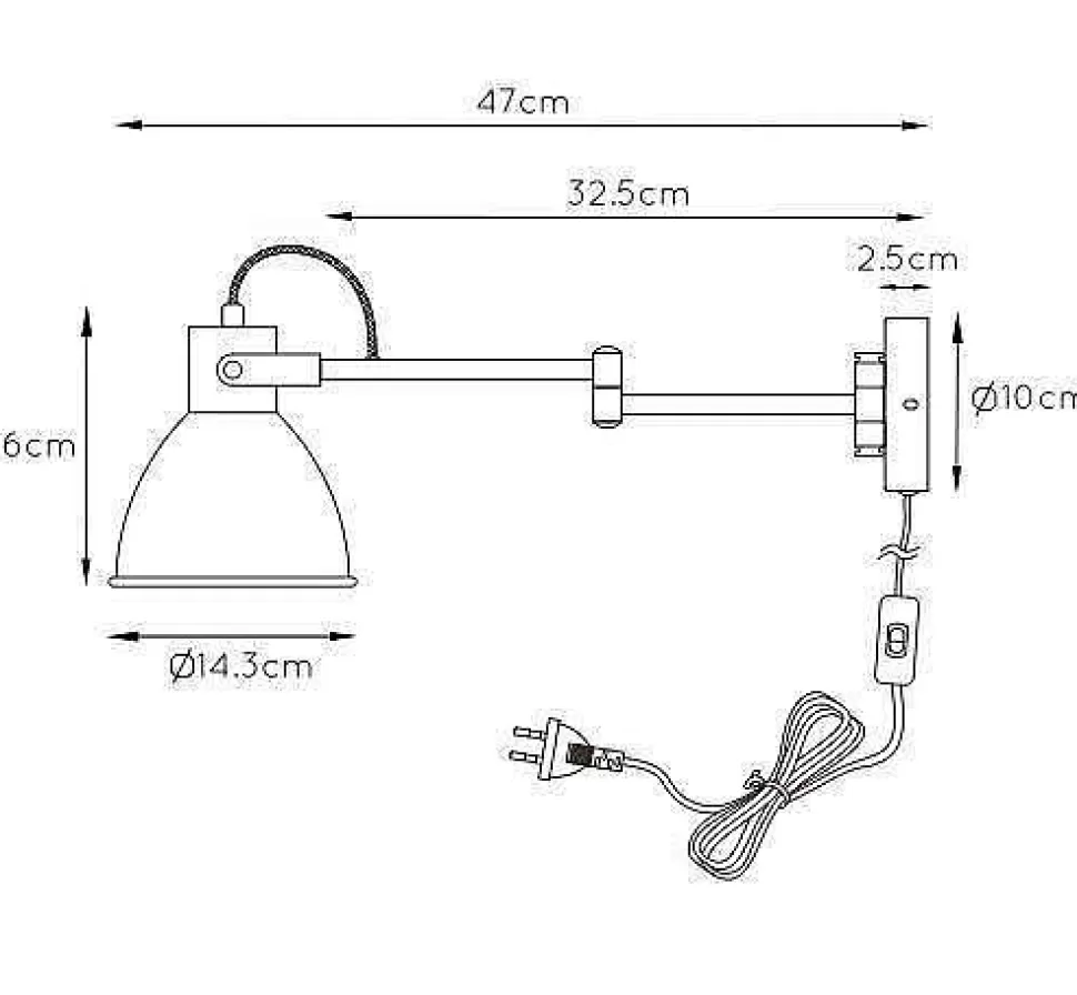 Outlet Wandlamp Ray Wandlampen