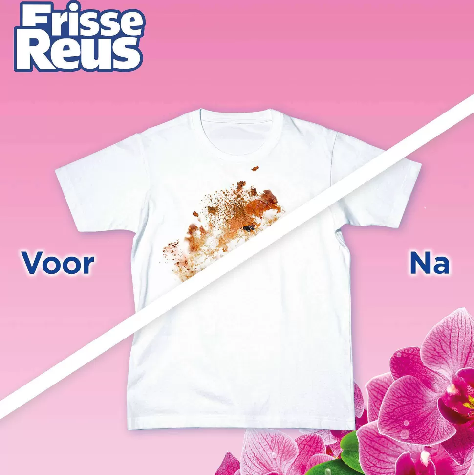 Online Gel Orchidee - Vloeibaar Wasmiddel - Gekleurde Was - Voordeelverpakking - 6 X 19 Wasbeurten - 114 Wasbeurten Huishoudmiddelen
