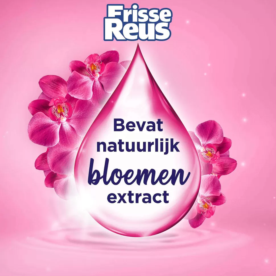 Online Gel Orchidee - Vloeibaar Wasmiddel - Gekleurde Was - Voordeelverpakking - 6 X 19 Wasbeurten - 114 Wasbeurten Huishoudmiddelen