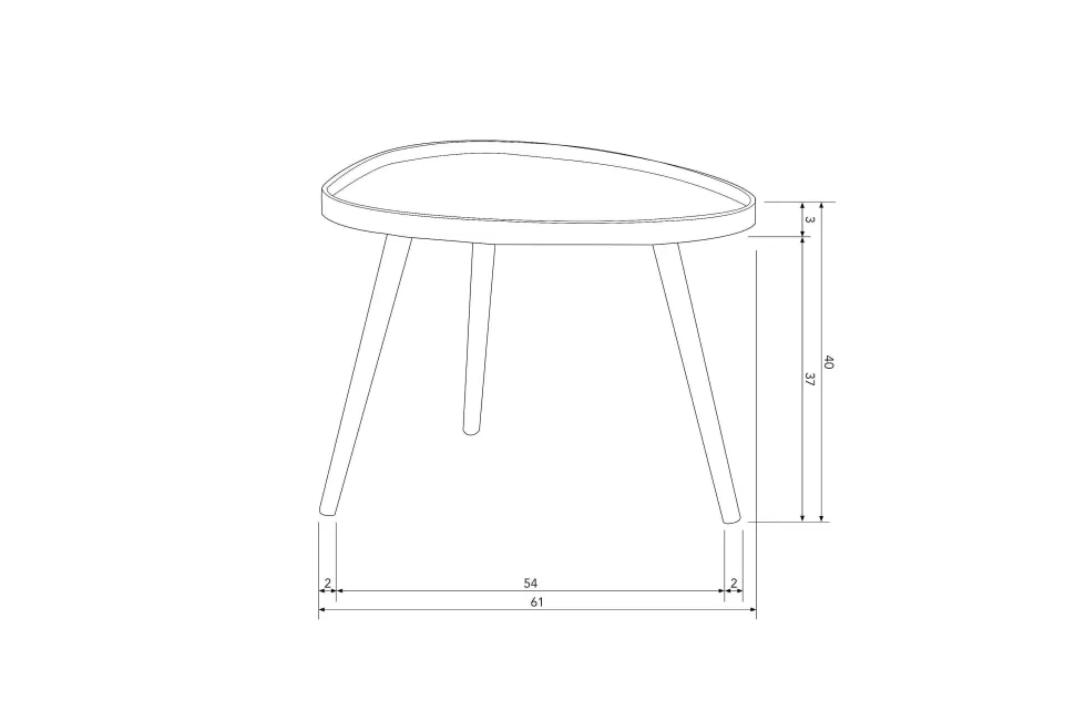 Sale Bijzettafel Mae Bijzettafels