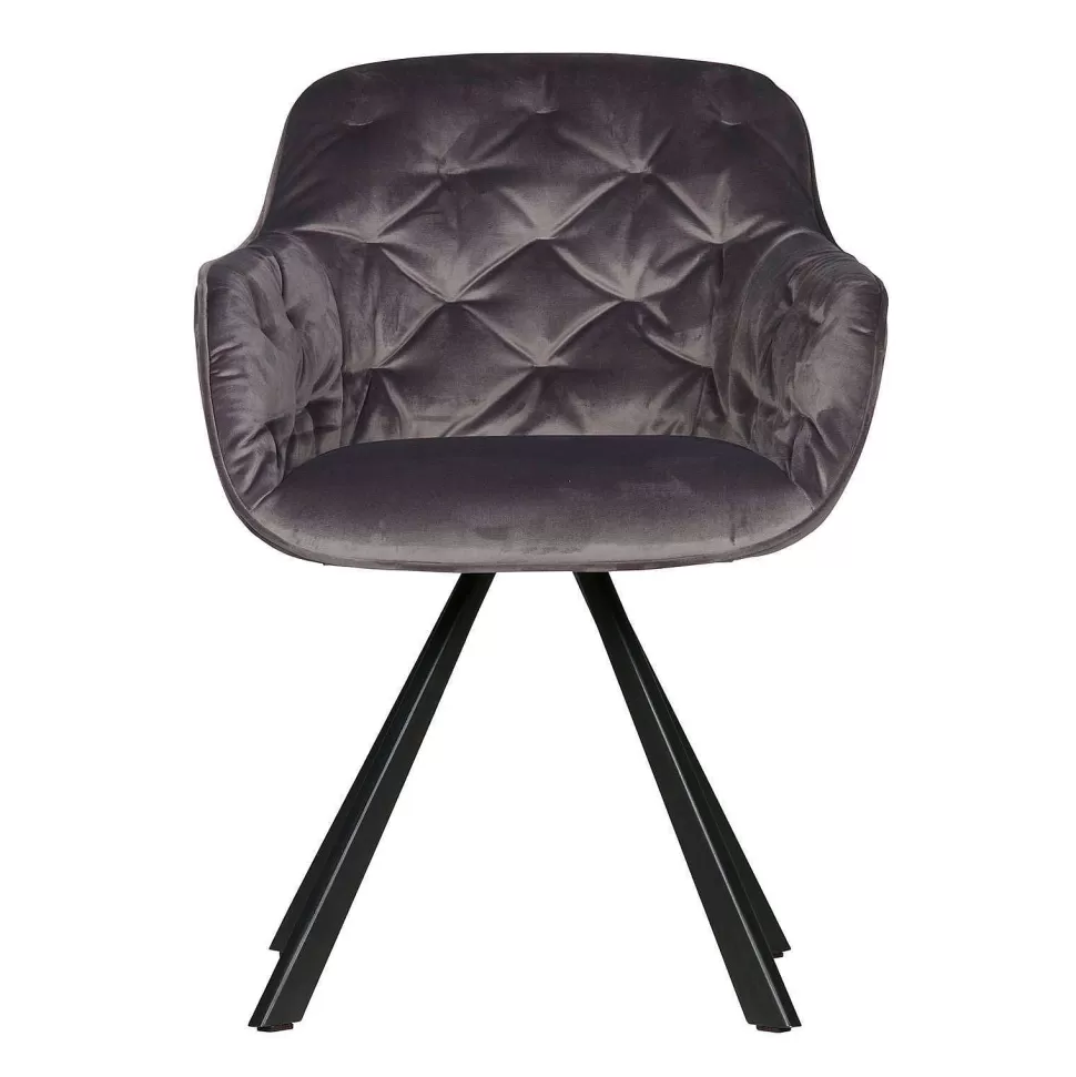 Hot Eetkamerstoel Elaine Velours Eetkamerstoelen