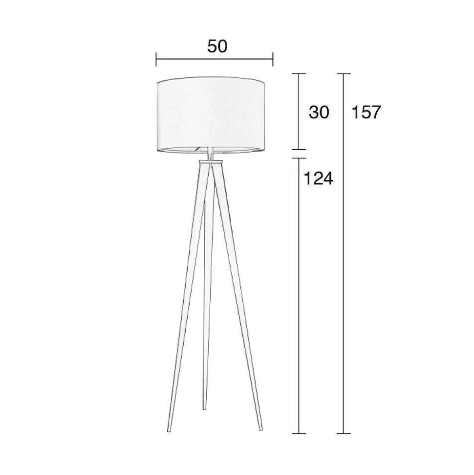 Outlet Vloerlamp Tripod Vloerlampen